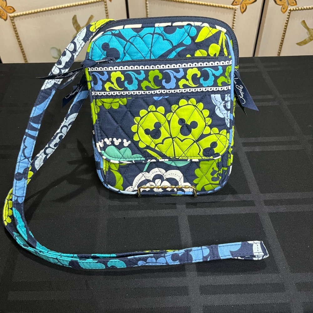 Vera Bradley Disney Parks Crossbody "Where's Mickey" Bag
